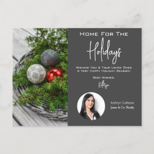 Realtor Holiday Greetings Postcard