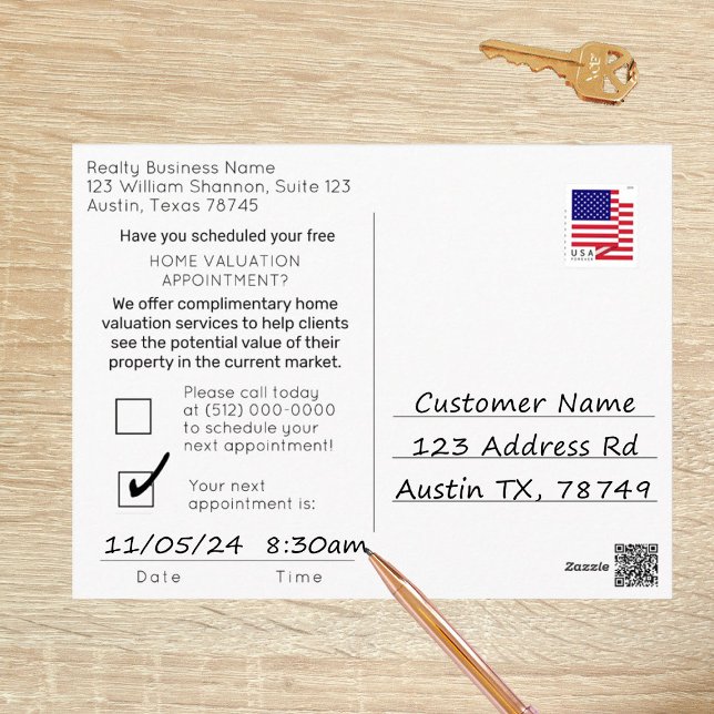 Realtor Home Valuation Marketing Postcard (Creator Uploaded)