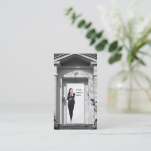 Realtor in the Door   Custom Business Card