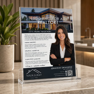 Realtor Marketing Flyer   Modern Real Estate Agent