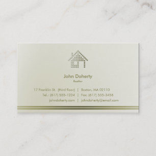 Realtor   Modern Home Business Card