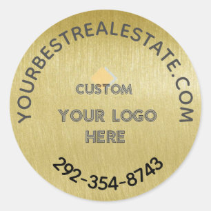 Realtor Mortgage Company  Classic Round Sticker