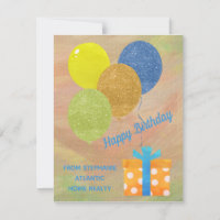 Realtor Mortgage Happy Birthday Custom Card