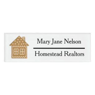 Realtor Name Tag