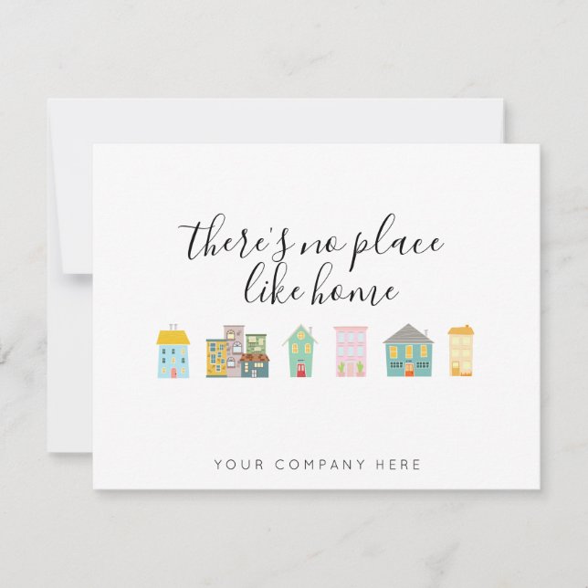 Realtor New Homeowner Thank You Card (Front)