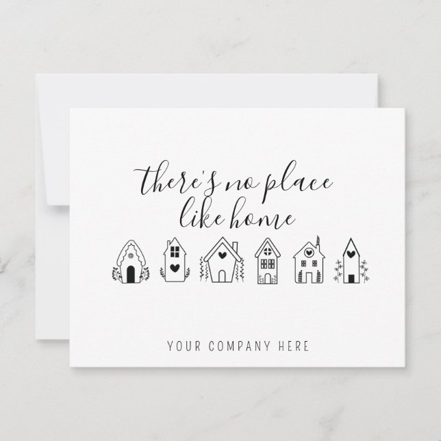 Realtor New Homeowner Thank You Card (Front)
