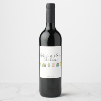 Realtor New Homeowner Wine Label