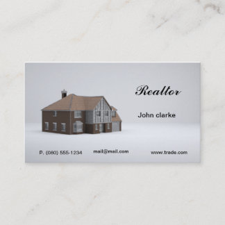 Realtor or trade business card