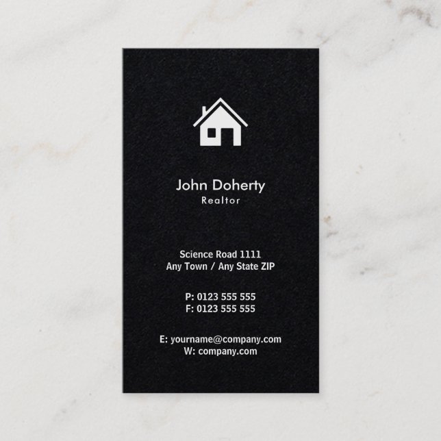 Realtor | Perfect House Business Card (Front)