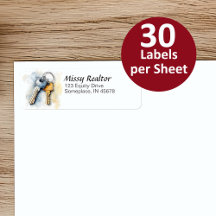 Realtor Personalised Return Address
