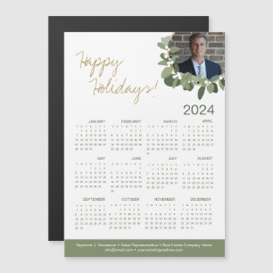 Realtor Photo 2024 Calendar Happy Holidays 