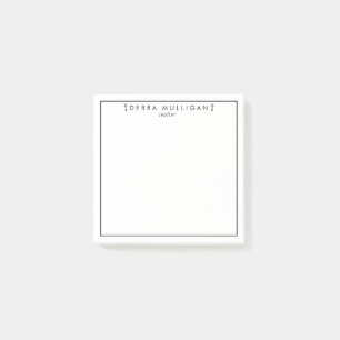 Realtor   post-it notes