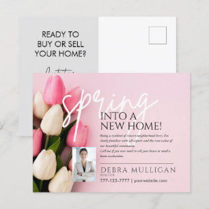 Realtor Postcard - Real Estate Spring Marketing