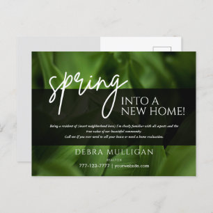 Realtor Postcard - Real Estate Spring Marketing