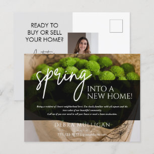 Realtor Postcard - Real Estate Spring Marketing