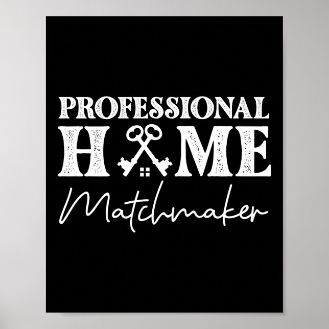Realtor Professional Home Matchmaker Poster (Front)