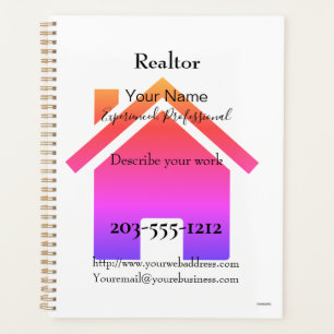 Realtor Promotional Daily Planner - HAMbyWG
