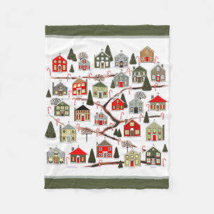 Realtor Real Estate Agent Holiday Gift Fleece Blanket