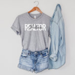 Realtor Real Estate Agent Personalised Name T-Shirt<br><div class="desc">Realtor Real Estate Agent Personalised Name T-Shirt</div>