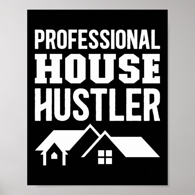 Realtor Real Estate Agent Professional House Poster (Front)