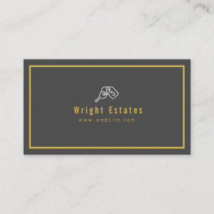 Realtor Real Estate Agent Services Business Card