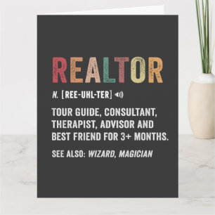 Realtor Real Estate Funny Quote Card