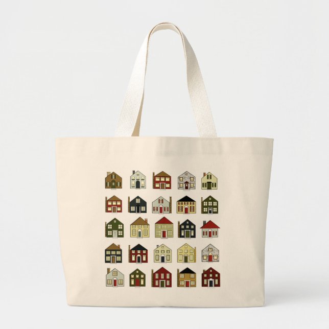 Realtor Real Estate Large Tote Bag (Front)