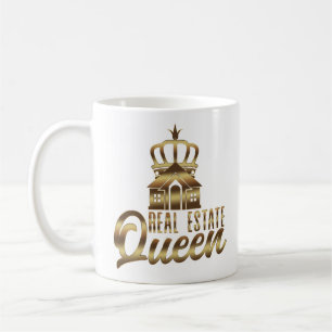 Realtor Real Estate Queen Crown Coffee Mug