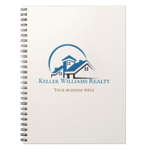 Realtor set your logo Real estate agents Notebook