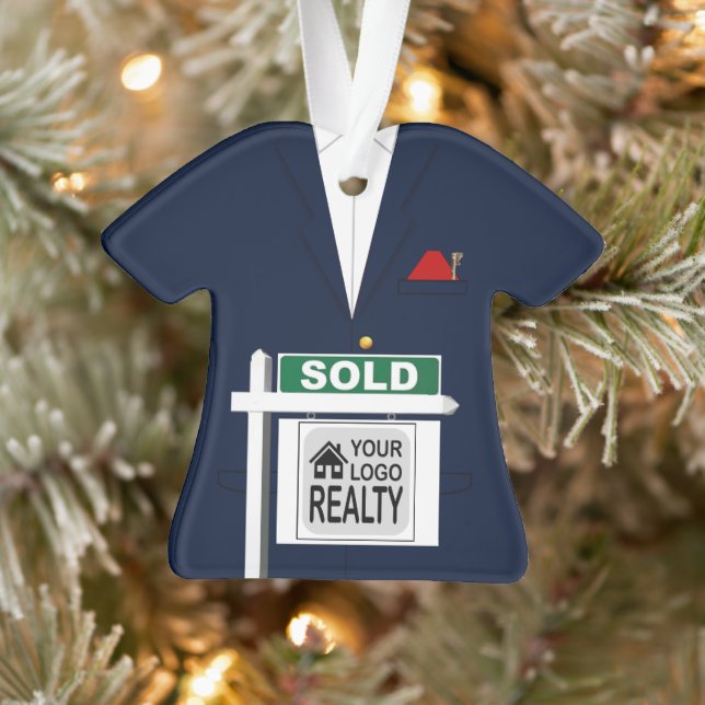 Realtor Sold Sign Ornament (Tree)