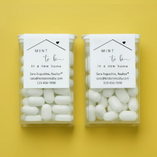 Realtor Tic Tac Mints Gum Label