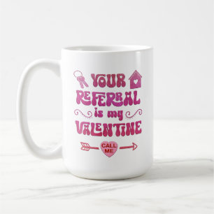 Realtor Valentine, Personalized Real Estate Gift Coffee Mug