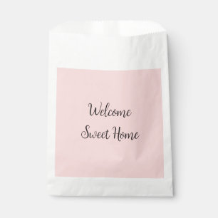 Realtor welcome home housewarming add your name te favour bags
