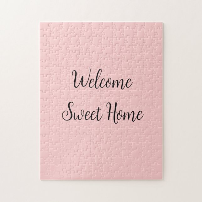 Realtor welcome home housewarming add your name te jigsaw puzzle (Vertical)