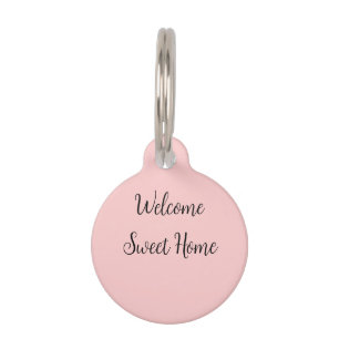 Realtor welcome home housewarming add your name te pet tag