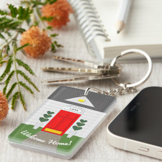 Realtor Welcome Home New Home Keychain