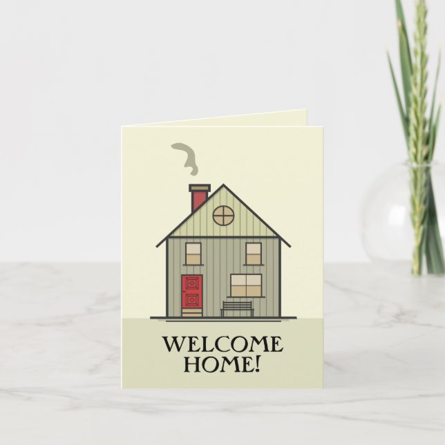 Realtor Welcome New Home Customer Appreciation Card (Front)