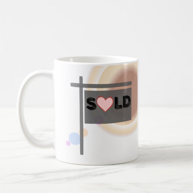 Realtors SOLD Sign Mug (Left)
