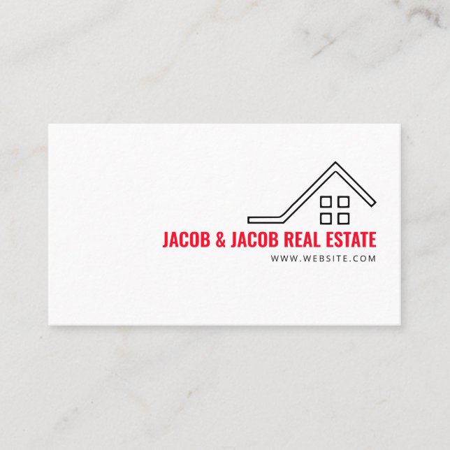 Realty Real Estate business card (Front)