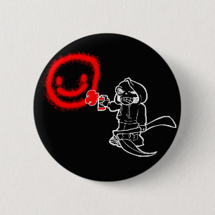 reaper2 6 cm round badge