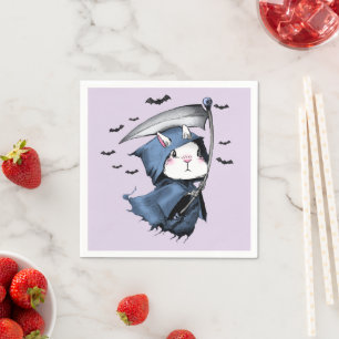 Reaper Bunny Napkin
