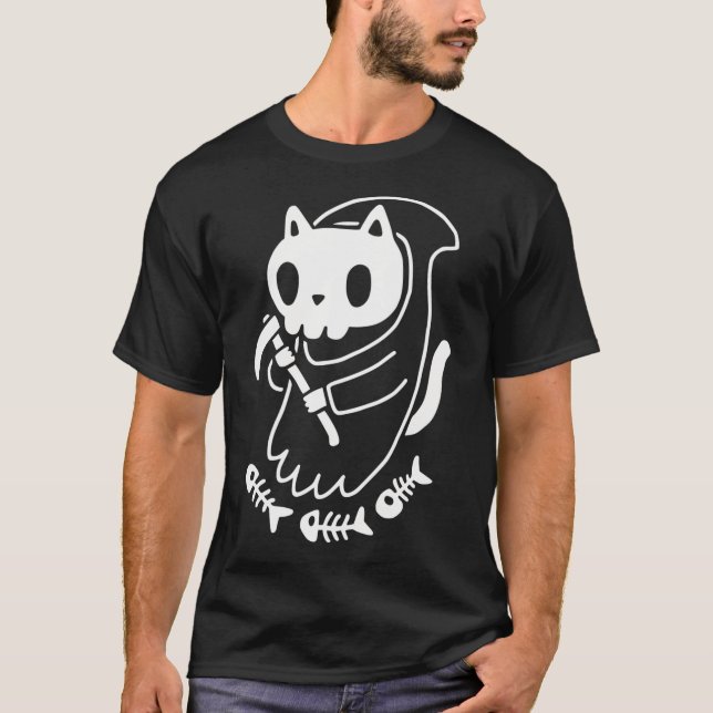 Reaper Cat T-Shirt (Front)