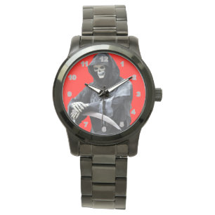 Reaper Custom Oversized Black Bracelet men's watch