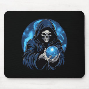Reaper Death Skeleton Halloween  Mouse Mat