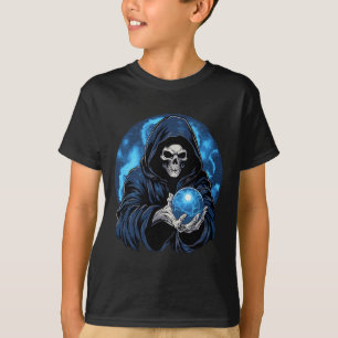 Reaper Death Skeleton Halloween T-Shirt