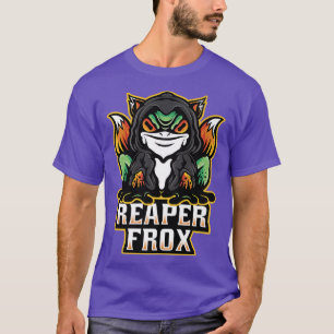 Reaper Fro Fo Frog Grim Reaper Foes Toad Creatures T-Shirt