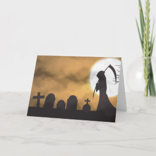 Reaper Halloween Card