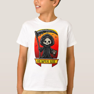 Reaper Lite Halloween T-Shirt – Cute Grim Reaper w