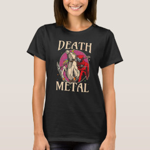 Reaper Rock Satan Unicorn For Concerts Festivals D T-Shirt