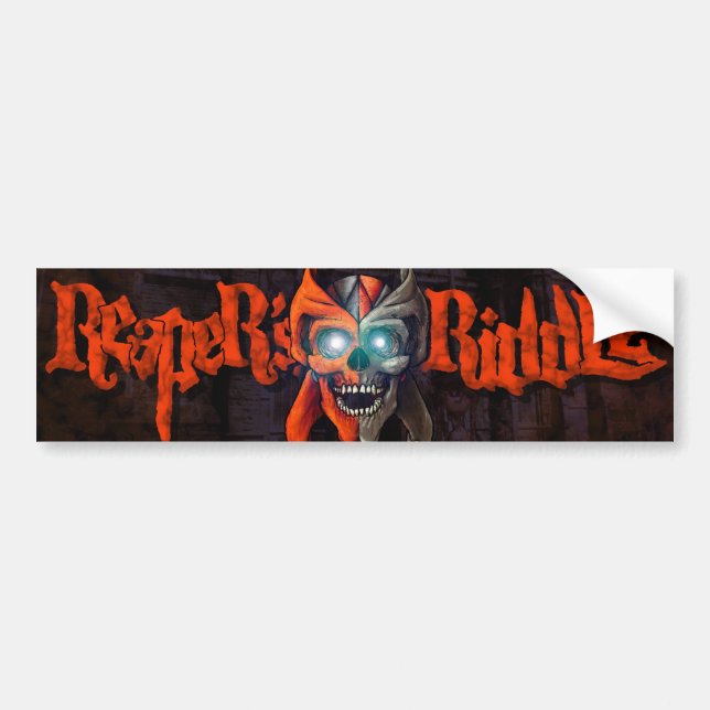 Reapers Bumper Sticker - Red (Front)